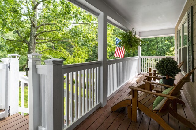 9215 Smokewood Trl, Chattanooga, TN 37421 - view of deck