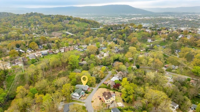 3308 Alta Vista Dr, Chattanooga, TN 37411 - birds eye view of property with a mountain view