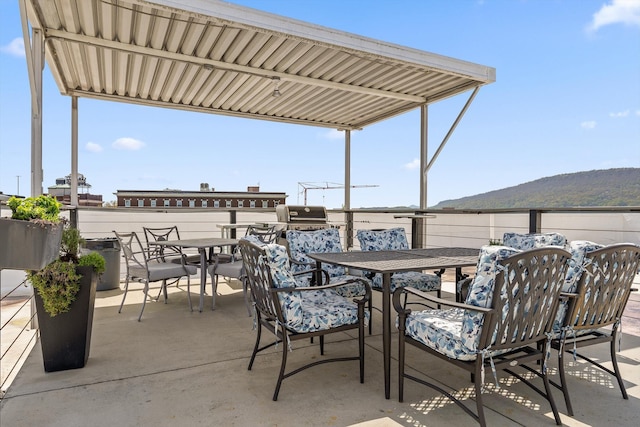view of patio / terrace with outdoor dining space