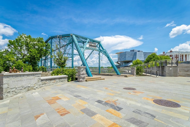129 Walnut St # 122, Chattanooga, TN 37403 - view of patio with fence