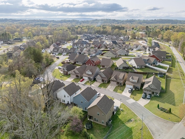 aerial overview of property's location featuring nearby suburban area