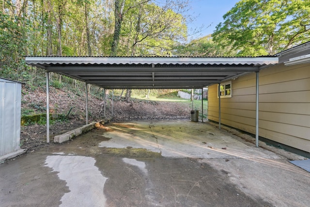 5503 Oleary St, Chattanooga, TN 37410 - view of parking with a carport and aphalt driveway