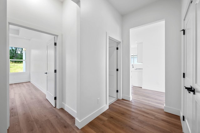 3354 Hawks Creek Dr, Apison, TN 37302 - hallway featuring wood finished floors