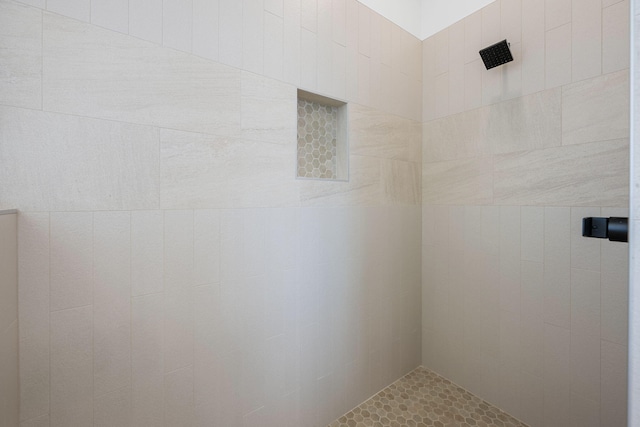3354 Hawks Creek Dr, Apison, TN 37302 - bathroom with tiled shower