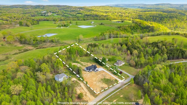 337 Hunter Trl, Trenton, GA 30752 - drone / aerial view with a forest view