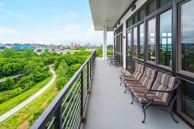 200 Manufacturers Rd Apt 428, Chattanooga, TN 37405 - balcony with a view of city