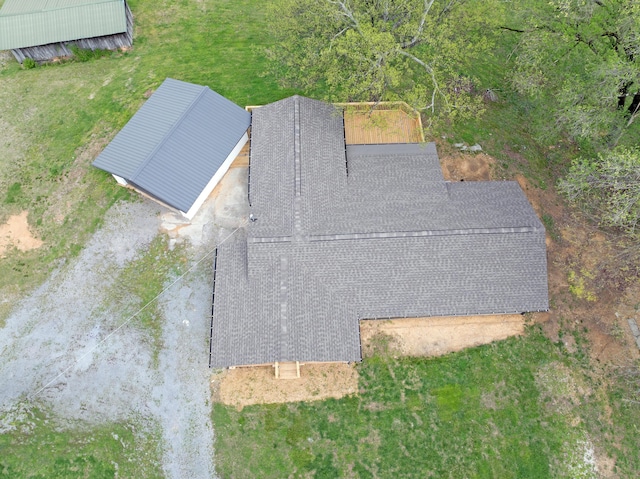 drone / aerial view