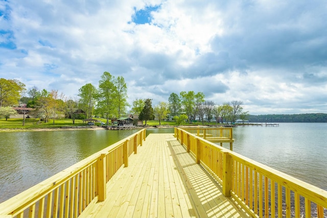2041 Linwood Cir, Soddy Daisy, TN 37379 - dock area featuring a water view