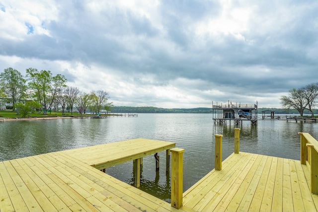 2041 Linwood Cir, Soddy Daisy, TN 37379 - view of dock with a water view