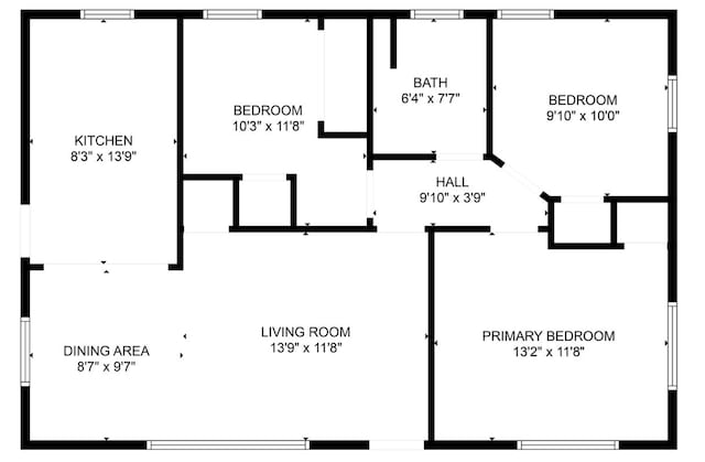 811 Snow St, Chattanooga, TN 37405 - floor plan