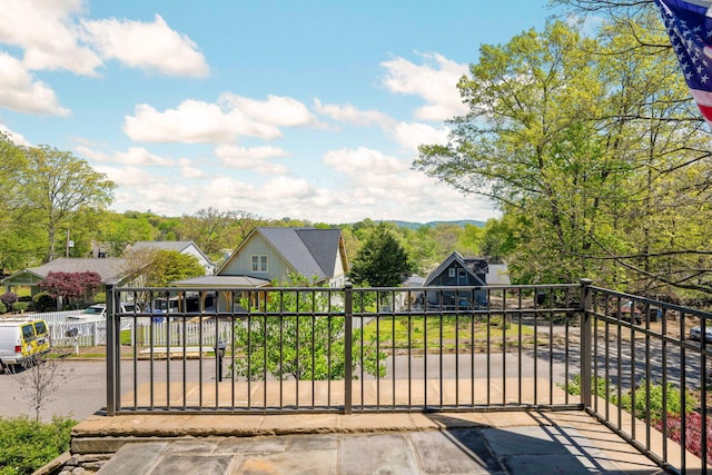 1209 Highland Dr, Chattanooga, TN 37405 - view of gate with a residential view and fence