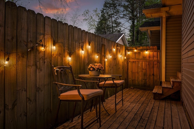 219 Martin Rd, Chattanooga, TN 37415 - view of wooden terrace