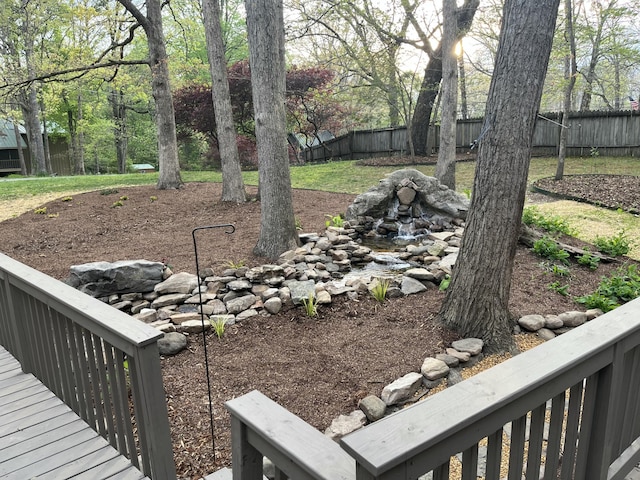 43 Miller Cove Cir, Signal Mountain, TN 37377 - view of yard featuring a fenced backyard