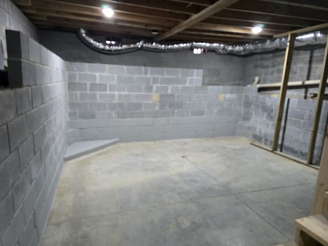 43 Miller Cove Cir, Signal Mountain, TN 37377 - view of unfinished basement
