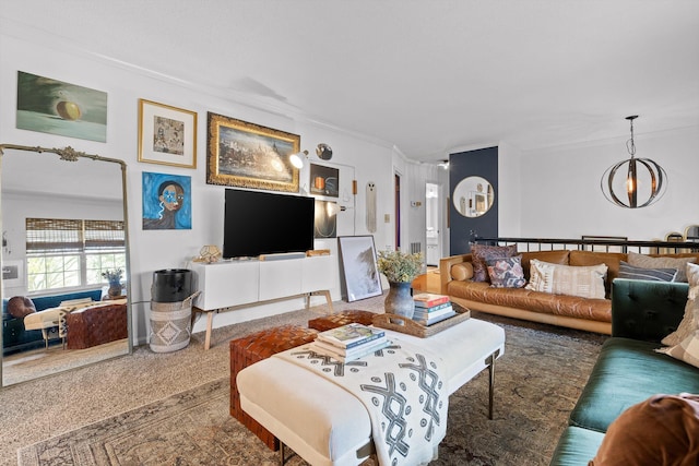 1905 Bella Vista Dr, Chattanooga, TN 37421 - living area with ornamental molding