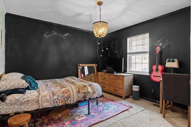 1905 Bella Vista Dr, Chattanooga, TN 37421 - bedroom featuring crown molding and light colored carpet