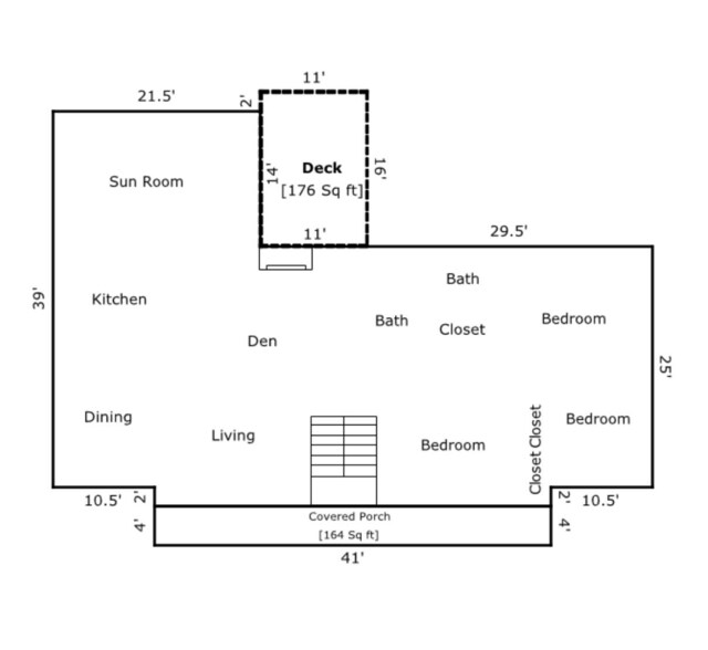 1905 Bella Vista Dr, Chattanooga, TN 37421 - room layout