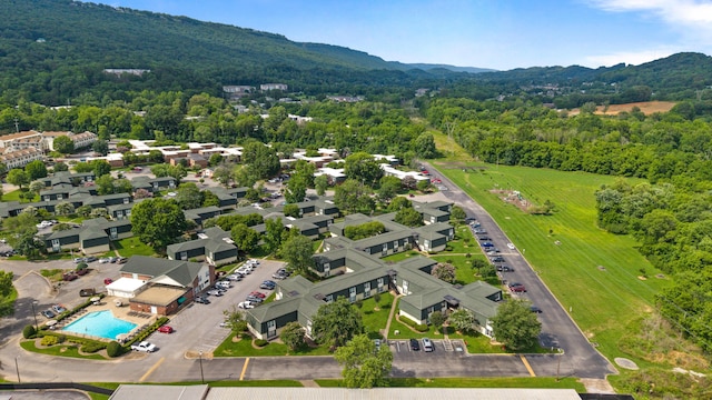 900 Mountain Creek Rd # R311, Chattanooga, TN 37405 - bird's eye view of a mountain backdrop and a heavily wooded area