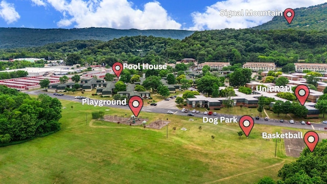 900 Mountain Creek Rd # R311, Chattanooga, TN 37405 - bird's eye view of a mountainous background and a forest