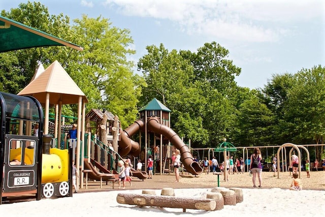 view of community playground