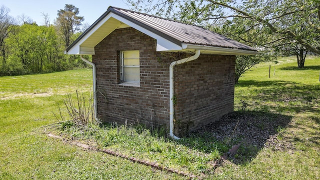 view of outdoor structure