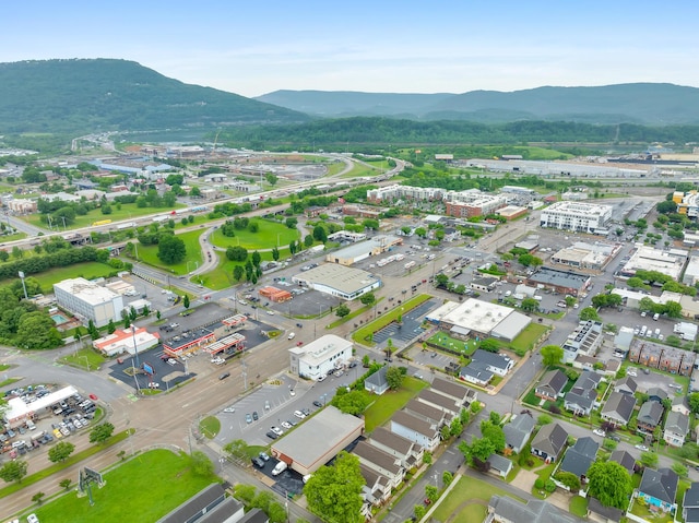 114 W 19th St, Chattanooga, TN 37408 - birds eye view of property with a mountain view