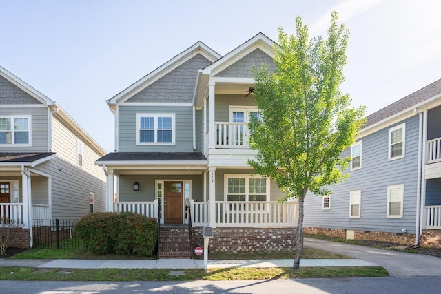 114 W 19th St, Chattanooga, TN 37408 - craftsman house with a porch and fence