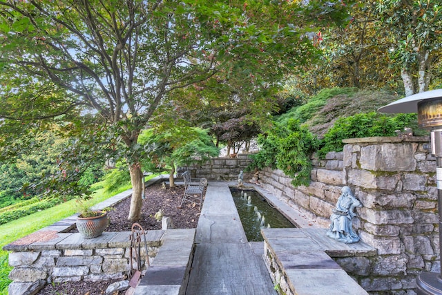 381 E View Dr, Chattanooga, TN 37404 - view of yard with a boat dock