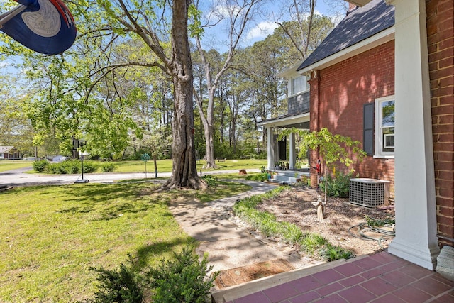 302 S Main St, Lafayette, GA 30728 - view of yard featuring central AC