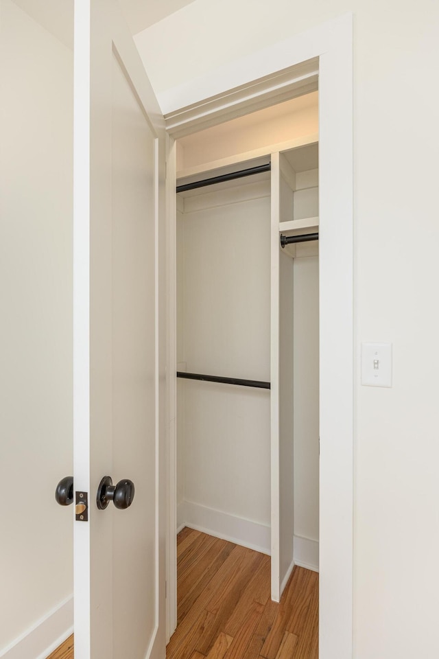 view of closet