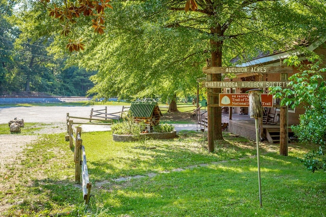 2302 Rodeo Dr, Chattanooga, TN 37421 - surrounding community with a lawn