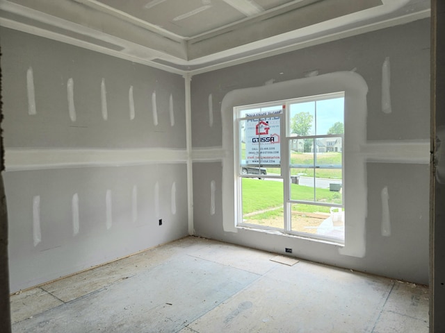 view of empty room