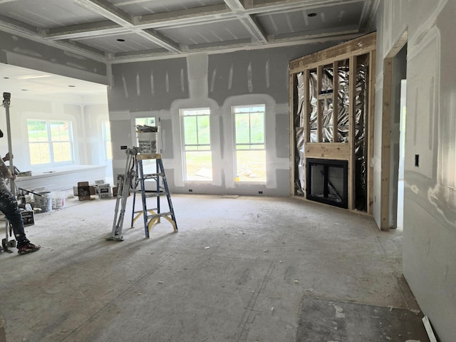 view of unfurnished living room