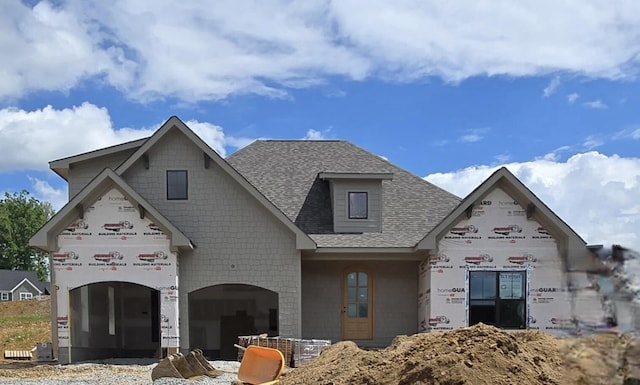 10597 Brownspring Dr Unit 115, Apison, TN 37302 - property under construction with a shingled roof and an attached garage