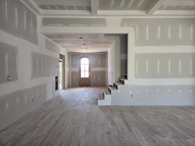 10597 Brownspring Dr Unit 115, Apison, TN 37302 - entrance foyer with wood finished floors and stairs