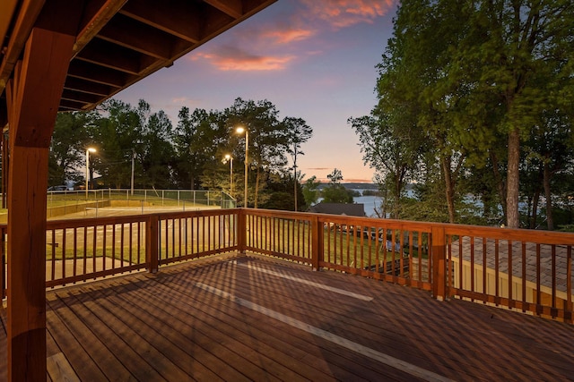 6500 Waconda Point Rd, Harrison, TN 37341 - wooden deck featuring a fenced backyard
