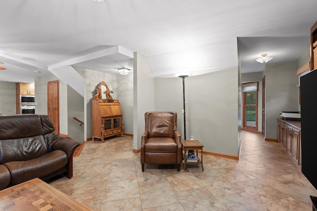 6500 Waconda Point Rd, Harrison, TN 37341 - living room featuring baseboards and stone finish flooring