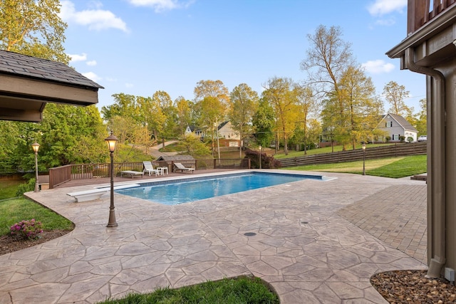 6500 Waconda Point Rd, Harrison, TN 37341 - view of pool with a patio area, a fenced in pool, and fence