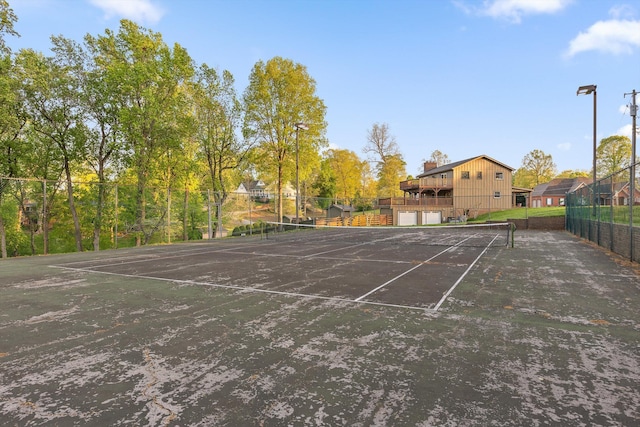 6500 Waconda Point Rd, Harrison, TN 37341 - view of sport court featuring fence