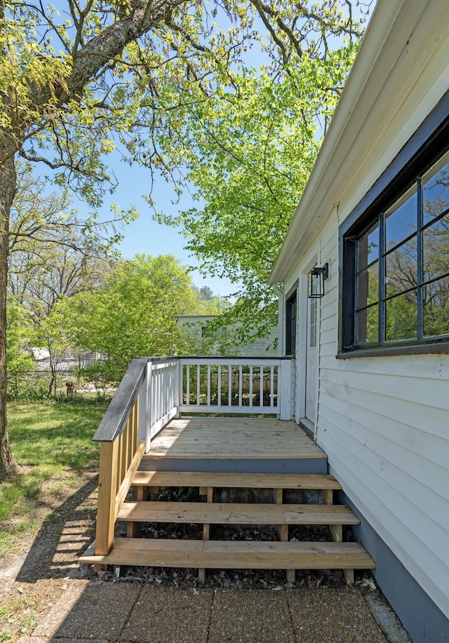 3 Whirlaway Dr, Chattanooga, TN 37421 - view of deck