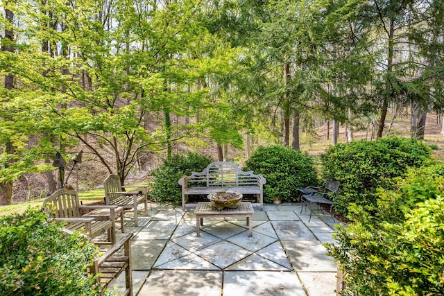 view of patio