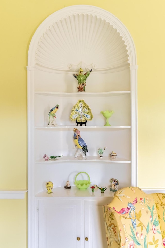 view of room details