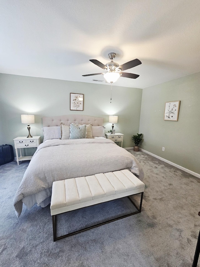 7845 Legacy Park Ct, Chattanooga, TN 37421 - carpeted bedroom featuring baseboards and a ceiling fan