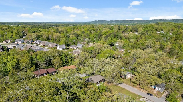 810 Forest Dale Ln, Hixson, TN 37343 - birds eye view of property featuring a view of trees and a residential view