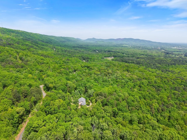798 Deerfield Ln, Sugar Valley, GA 30746 - birds eye view of property featuring a forest view and a mountain view