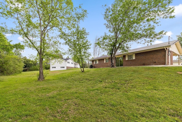 view of yard