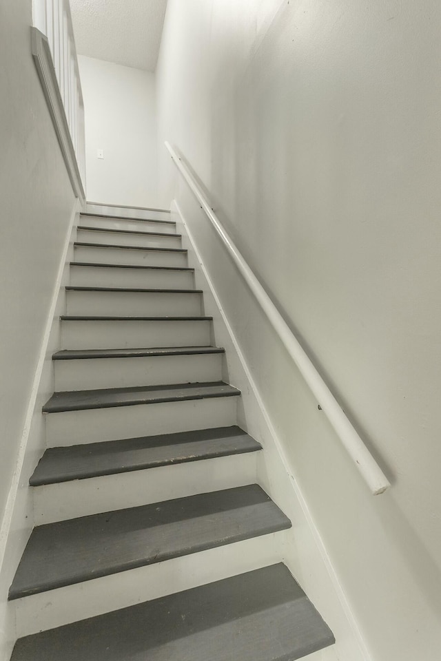 view of stairs
