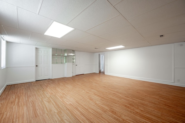 4802 Woodland Cir, Hixson, TN 37343 - unfurnished room with light wood finished floors and baseboards
