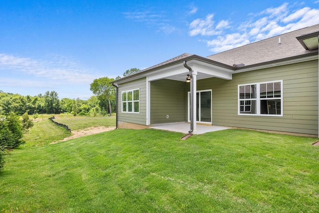 1571 Whisper Winds Ln Unit 42, Ooltewah, TN 37363 - back of house with a patio and a yard