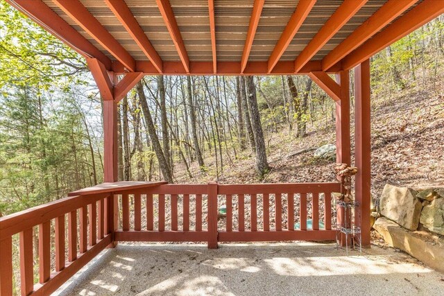 159 Eagle Creek Trl, Rising Fawn, GA 30738 - view of deck